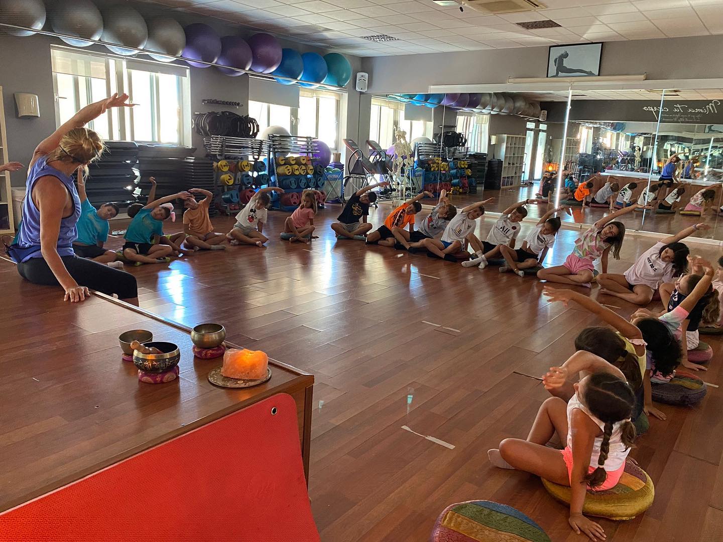 Pilates en acción